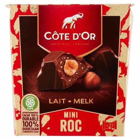 Cote D'OR MINI ROC LAIT 195 G